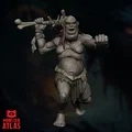 Mô hình Grimlock miễn phí cho D&D và Tabletop RPG | 32mm, đã đặt Support - Thumbnail 1