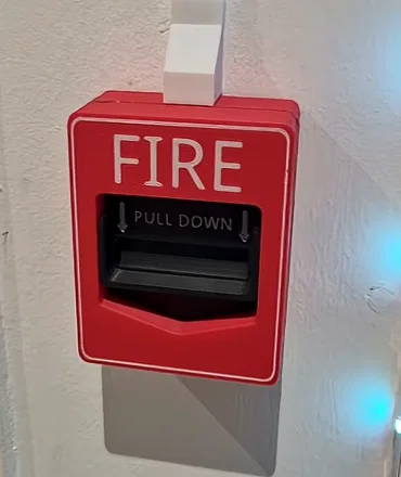 Mô hình trạm báo cháy (Fire alarm pull station) - Image 1