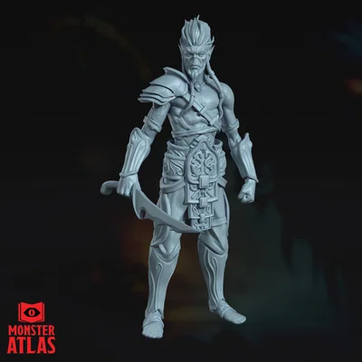 Githyanki | STL Miễn phí | Mô hình thu nhỏ D&D 5e