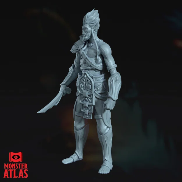 Githyanki | STL Miễn phí | Mô hình thu nhỏ D&D 5e - Image 3