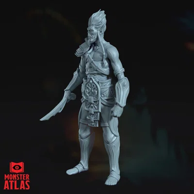 Githyanki | STL Miễn phí | Mô hình thu nhỏ D&D 5e