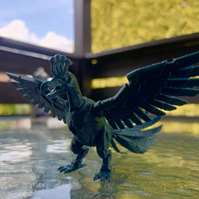 Mecha Ho-Oh - Mô hình phượng hoàng huyền thoại phiên bản máy