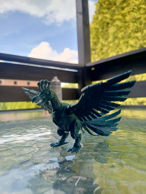 Mecha Ho-Oh - Mô hình phượng hoàng huyền thoại phiên bản máy - Image 2