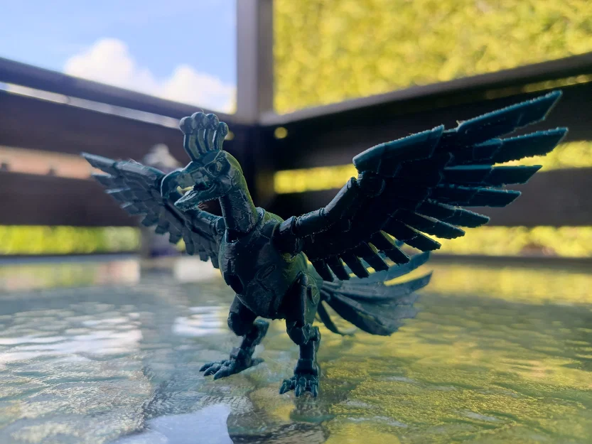 Mecha Ho-Oh - Mô hình phượng hoàng huyền thoại phiên bản máy - Image 3