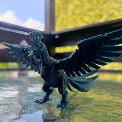 Mecha Ho-Oh - Mô hình phượng hoàng huyền thoại phiên bản máy