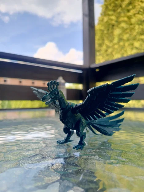 Mecha Ho-Oh - Mô hình phượng hoàng huyền thoại phiên bản máy - Image 4