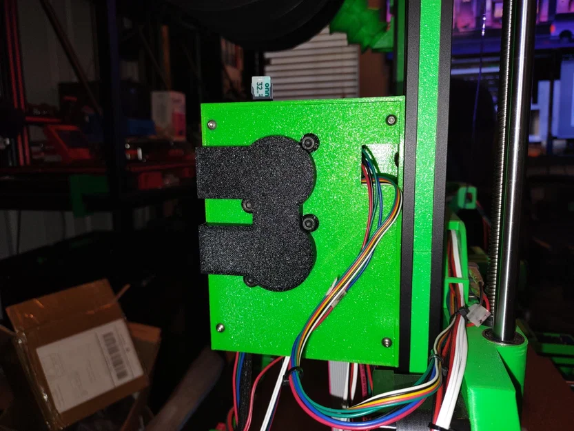 Tấm chắn quạt (Fan Baffle) cho hộp điều khiển Mainboard Ender 3 trên Anet A8 Plus - Image 1