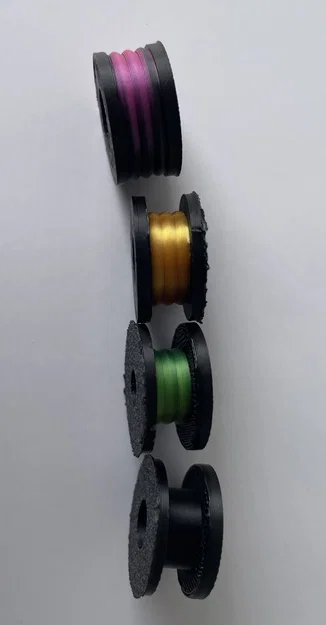Hạt xỏ vòng/Đồ chơi xếp chồng hình cuộn nhựa in 3D - Image 7