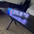 Vỏ LED Matrix 8x32 lớn hơn, dùng dải WS2812B, tương thích Awtrix 3 - Thumbnail 1