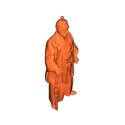 Mô hình 3D Samurai - Bushi trang trí ấn tượng cho bộ sưu tập