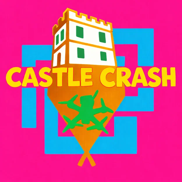 Mô hình logo Castle Crash (CC5) in 3D cho cộng đồng FPV drone - Image 2
