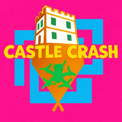 Mô hình logo Castle Crash (CC5) in 3D cho cộng đồng FPV drone