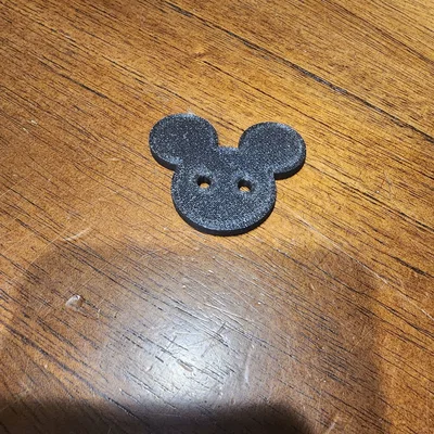 Phụ kiện trang trí dây giày hình Mickey - Dễ in & cá tính