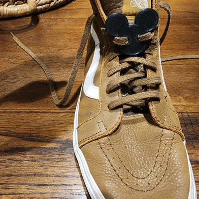 Phụ kiện trang trí dây giày hình Mickey - Dễ in & cá tính