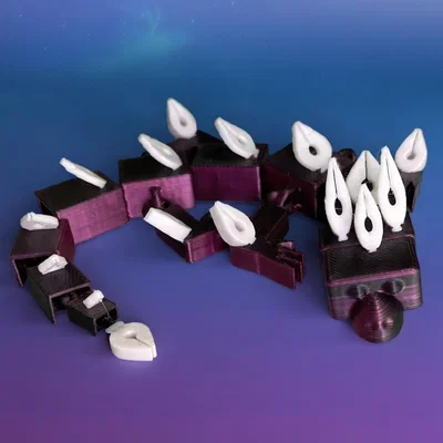 Mô hình Rồng Bút Lông (Quill/Pen Dragon) có khớp nối phiên bản Baby