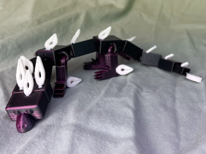 Mô hình Rồng Bút Lông (Quill/Pen Dragon) có khớp nối phiên bản Baby - Image 7