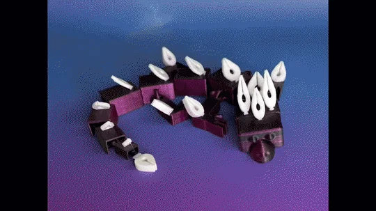 Mô hình Rồng Bút Lông (Quill/Pen Dragon) có khớp nối phiên bản Baby - Image 10