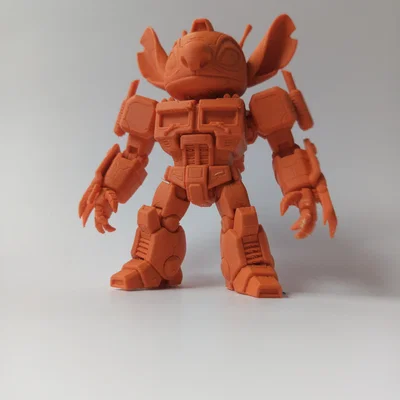 Mô hình Optimus Stitch - Sự kết hợp độc đáo giữa Stitch và Transformer