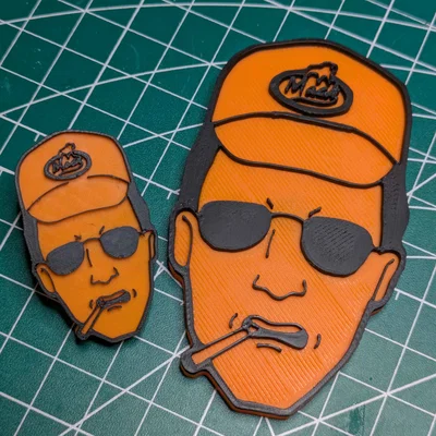 Bộ ghim cài áo và nam châm tủ lạnh Dale Gribble