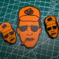 Bộ ghim cài áo và nam châm tủ lạnh Dale Gribble - Thumbnail 4