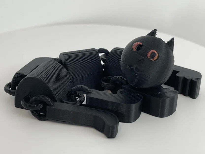 Mô hình mèo cử động dễ thương (Articulated Cute Cat) - Image 1