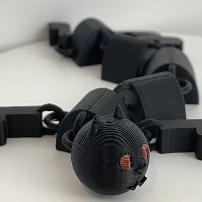 Mô hình mèo cử động dễ thương (Articulated Cute Cat)