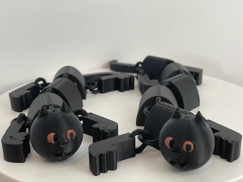 Mô hình mèo cử động dễ thương (Articulated Cute Cat) - Image 7