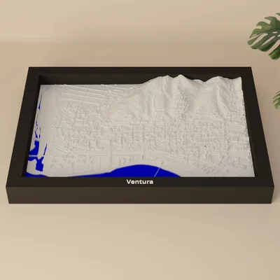 Ventura, Hoa Kỳ - Mô hình 3D thu nhỏ