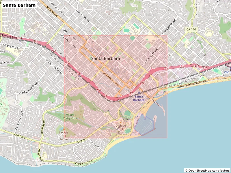 Santa Barbara, Hoa Kỳ - Mô hình 3D thu nhỏ - Image 9