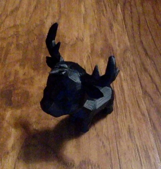 Mô hình nai sừng tấm (moose) low poly siêu dễ thương - Image 2