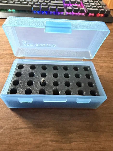 Khay in 3D đựng đầu vít Hex 0.25 inch cho hộp MTM Case-gard UB-1 - Image 2