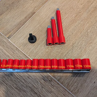 Bộ vỏ bọc cách điện cho đầu khẩu 1/4 inch
