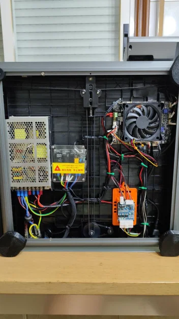 Đế gắn Driver và Board điều khiển – BIGTREETECH Turbo Kit trên Creality K1 Max - Image 6