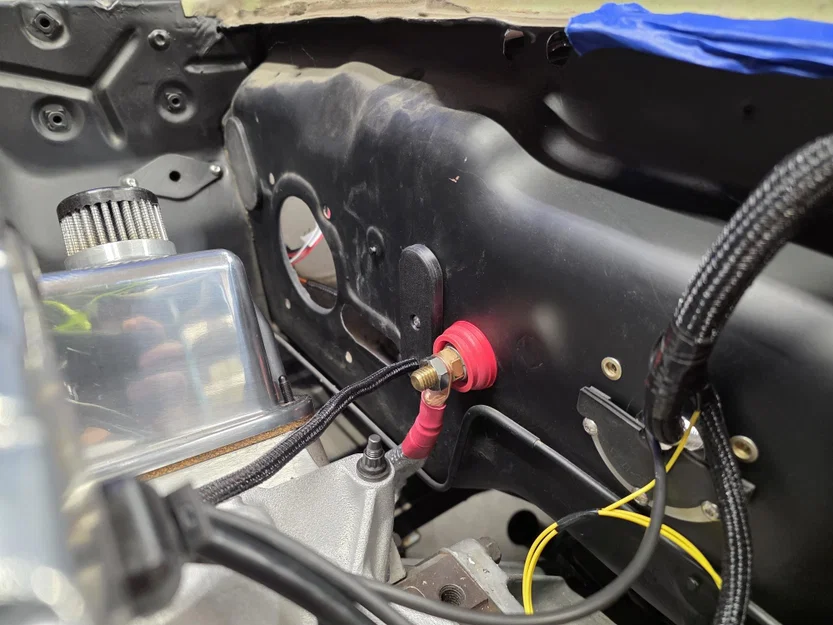 Nắp che lỗ sưởi firewall cho xe Ford Mustang 1968 (Mustang Heater Delete) - Image 5