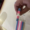 Mô hình cờ người chuyển giới (Trans Flag) in 3D tinh tế - Thumbnail 2