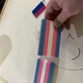 Mô hình cờ người chuyển giới (Trans Flag) in 3D tinh tế - Thumbnail 3