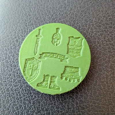 Christ Coin - Armor of God (Đồng xu Cơ Đốc - Bộ giáp của Chúa)