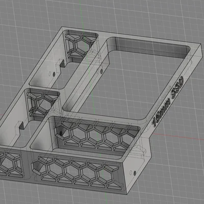 Khung Chuyển Đổi Ổ Cứng 15mm Sang Caddy 3.5 inch Tối Ưu Luồng Gió