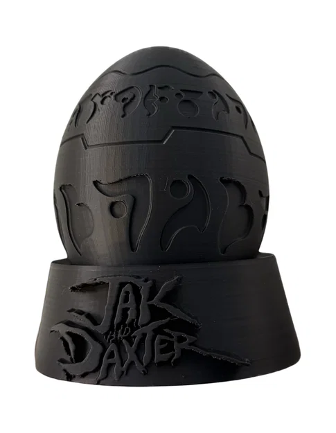 Mô hình Precursor Orb & Chân đế Jak and Daxter (In 3D STL) - Image 1
