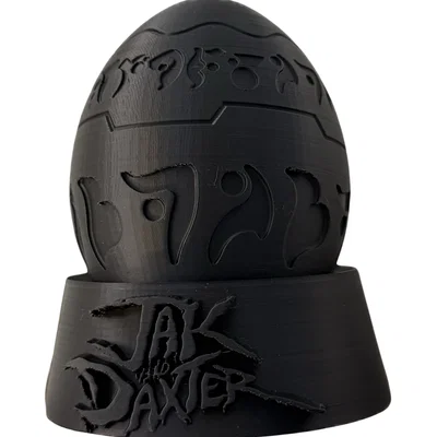Mô hình Precursor Orb & Chân đế Jak and Daxter (In 3D STL)