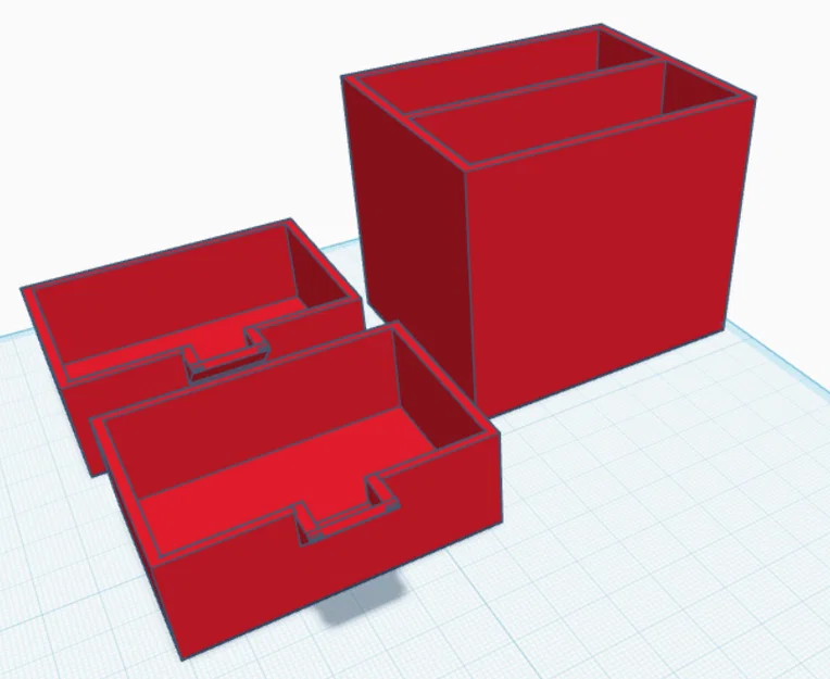 Hộp lưu trữ mini đa năng (Convenient little drawers) in 3D cực tiện - Image 1
