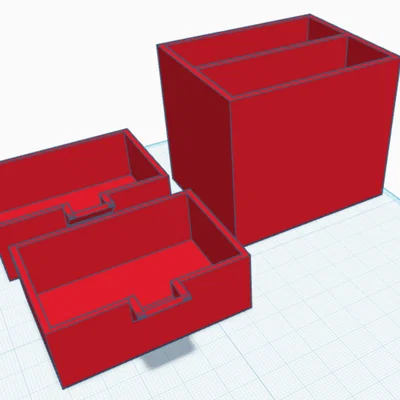 Hộp lưu trữ mini đa năng (Convenient little drawers) in 3D cực tiện