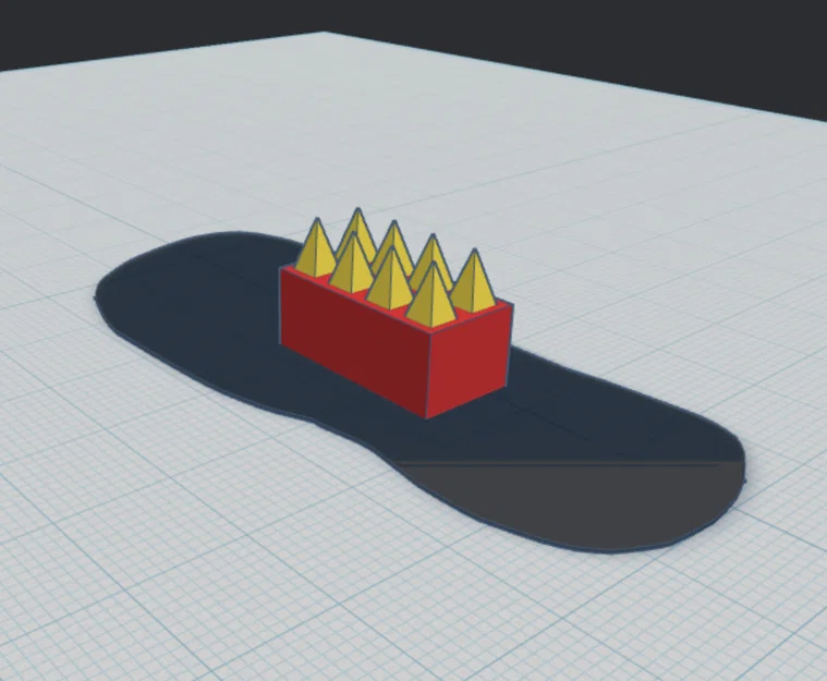 Miếng lót giày "khối gạch" trêu đùa cực độc - Mô hình in 3D giải trí - Image 1
