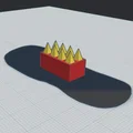 Miếng lót giày "khối gạch" trêu đùa cực độc - Mô hình in 3D giải trí - Thumbnail 1