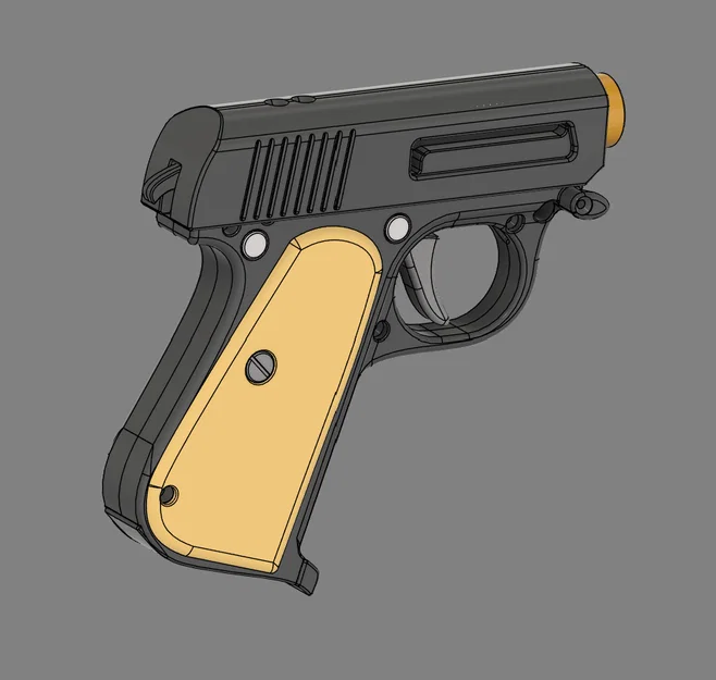Mô hình súng 3D TF2 Pretty Boy's Pocket Pistol (Nerf Blaster) - Image 3
