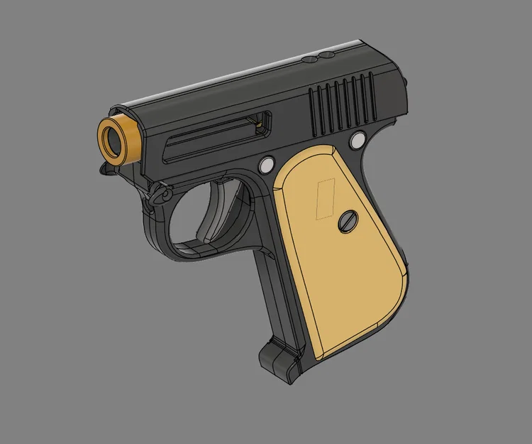 Mô hình súng 3D TF2 Pretty Boy's Pocket Pistol (Nerf Blaster) - Image 4