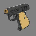 Mô hình súng 3D TF2 Pretty Boy's Pocket Pistol (Nerf Blaster) - Thumbnail 4