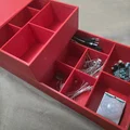 Hộp Đựng Linh Kiện Điện Tử Modular Có Thể Chồng Lên Nhau - Thumbnail 1