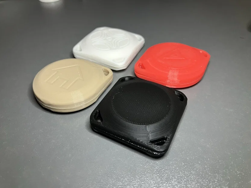 Ốp Móc Khóa Minimal Cho AirTag – Thiết Kế Snap-Fit Gọn Nhẹ - Image 1