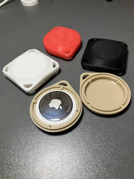 Ốp Móc Khóa Minimal Cho AirTag – Thiết Kế Snap-Fit Gọn Nhẹ - Image 4